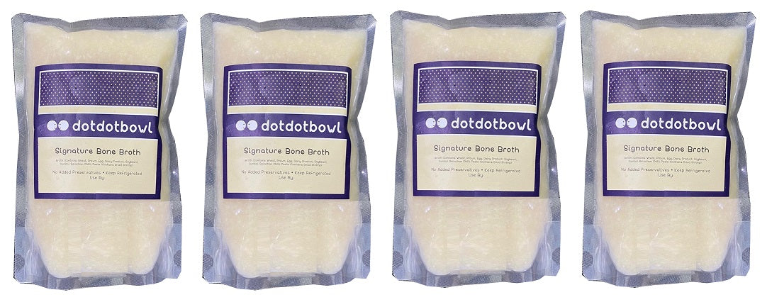 Steamboat Set of 4 x Signature Pork Bone Broth (4 x 500ml) [Frozen] (4-5 pax)